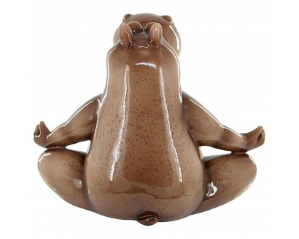 Toscano - A Ton of Zen Yoga Hippo Garden Statue