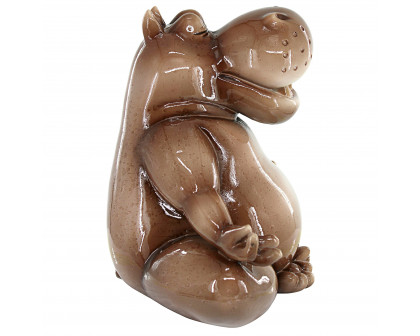 Toscano - A Ton of Zen Yoga Hippo Garden Statue