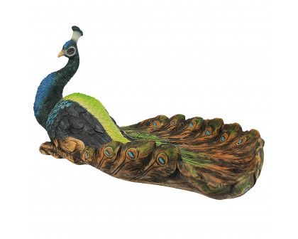 Toscano - The Pleasing Peacock Sculptural Dish