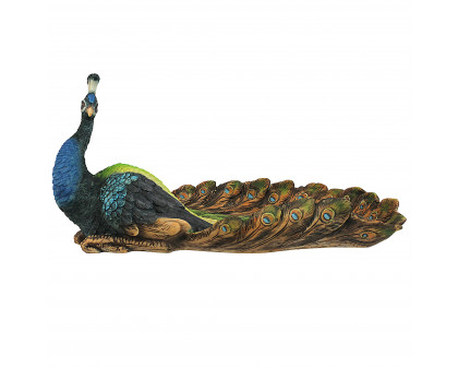 Toscano - The Pleasing Peacock Sculptural Dish