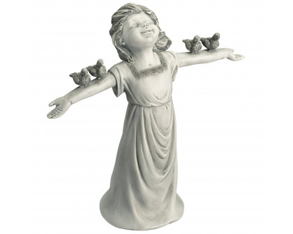 Toscano Basking in God Glory Little Girl Statue - Small