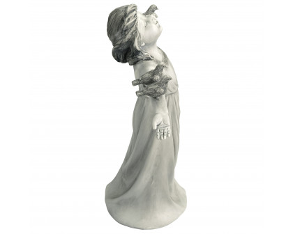 Toscano Basking in God Glory Little Girl Statue - Small