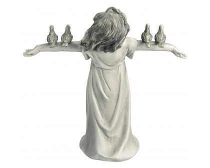 Toscano Basking in God Glory Little Girl Statue - Small