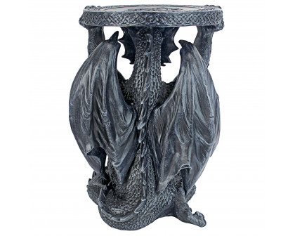 Toscano - Gothic Dragon of Netherley Boggs Sculptural Side Table in Designer Resin