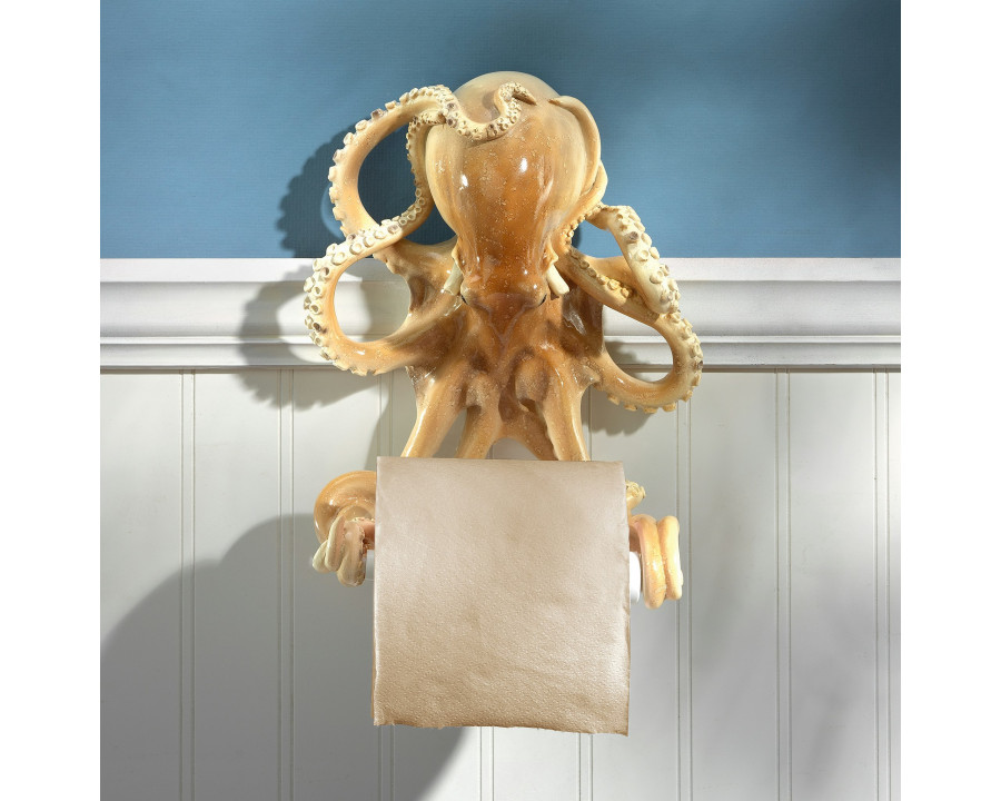 Toscano - Octopus Tentacles Bathroom Toilet Paper Holder