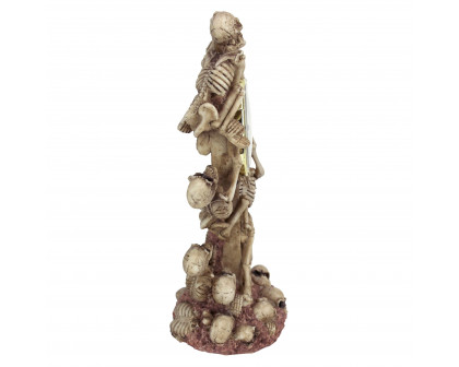 Toscano - Skeleton Crew Sculptural Mantel Clock