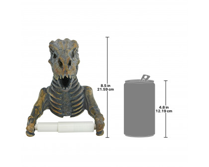 Toscano - T. Rex Dinosaur Skeleton Bathroom Toilet Paper Holder