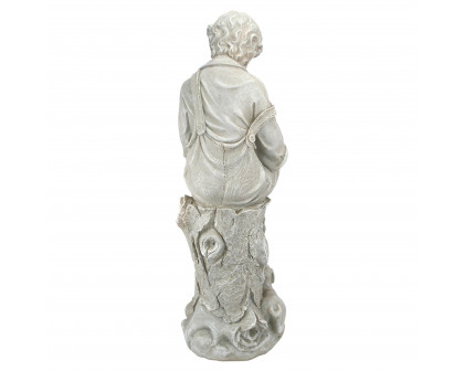 Toscano - Sebastian the Reading Child Garden Statue