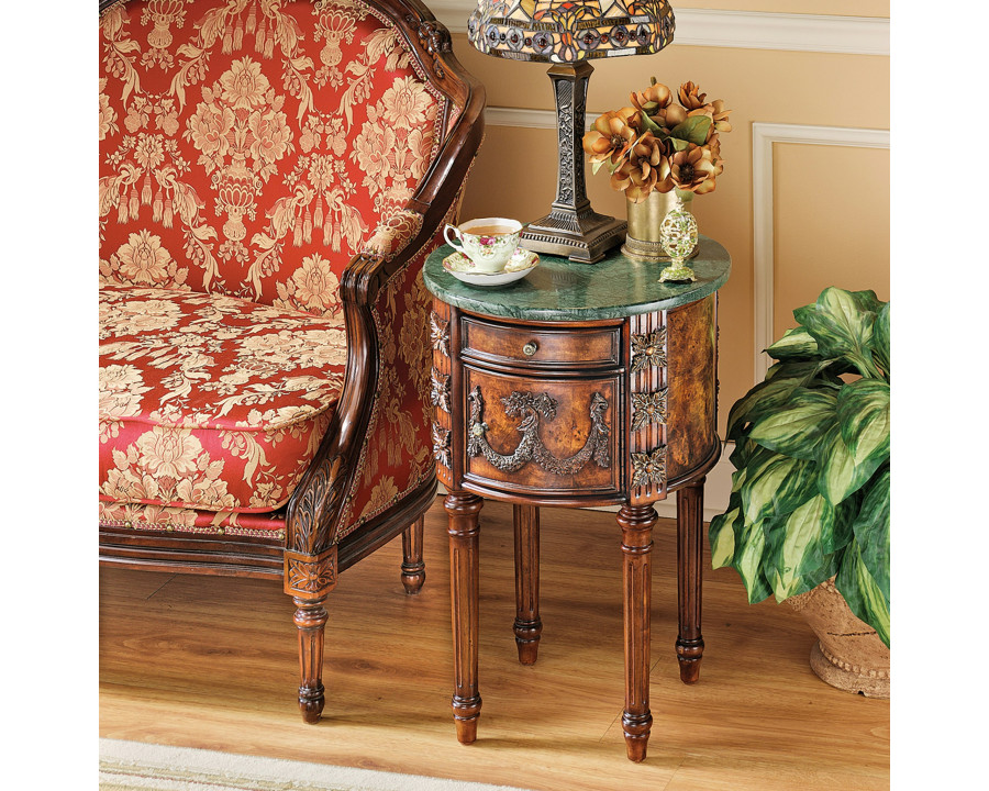 Toscano - The Beaufort Occasional Side Table in Hardwood