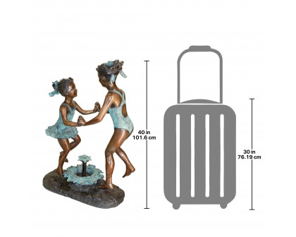 Toscano - Dancing Splash Girls Garden Statue