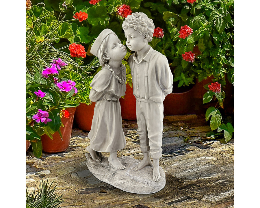 Toscano - Love First Kiss Children Garden Statue