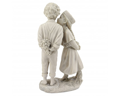 Toscano - Love First Kiss Children Garden Statue