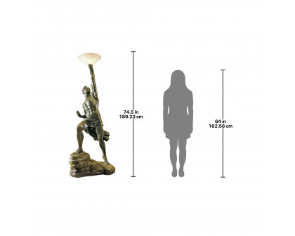 Toscano - Prometheus Sculptural Floor Lamp