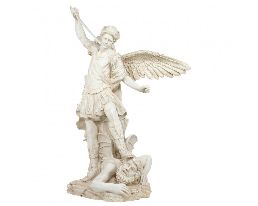 Toscano - Saint Michael the Archangel Garden Angel Statue