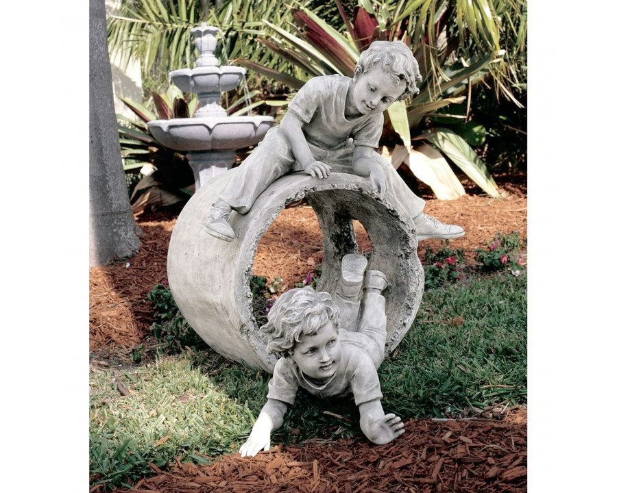 Toscano - Hide and Seek Garden Sculpture