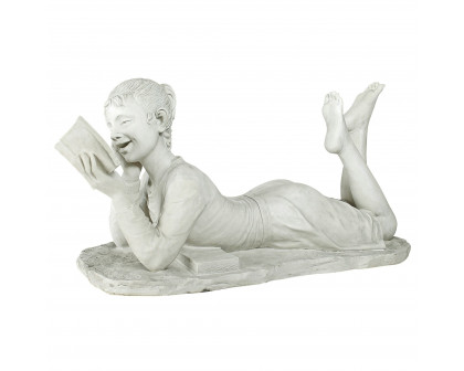 Toscano - Glendathe Reading Girl Garden Statue