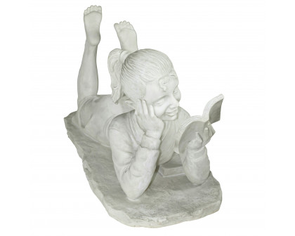 Toscano - Glendathe Reading Girl Garden Statue