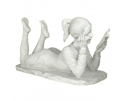 Toscano - Glendathe Reading Girl Garden Statue