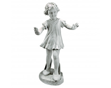 Toscano - Hillary in Heels Garden Girl Statue