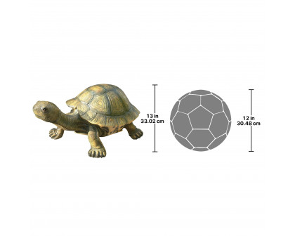 Toscano The Tranquil Tortoise Large Garden Statue