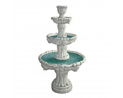 Toscano - Medici Lion Four-Tier Fountain