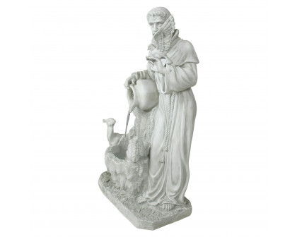 Toscano - Saint Francis Life-Giving Waters Sculptural Fountain