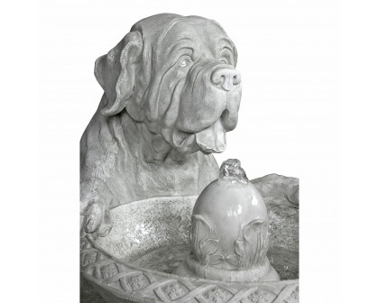 Toscano - Quenching a Big Thirst Sculptural Dog Fountain