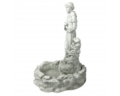 Toscano - Nature Blessed Prayer Saint Francis Sculptural Fountain