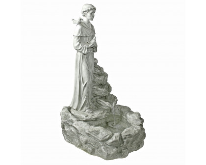 Toscano - Nature Blessed Prayer Saint Francis Sculptural Fountain