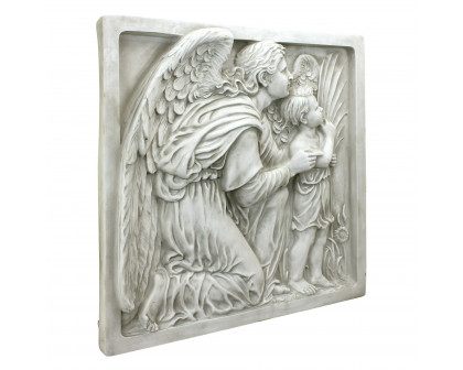 Toscano - Guiding Angel Sculptural Wall Frieze