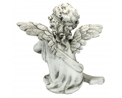 Toscano - Peaceful Presence Angel Sitter Garden Statue