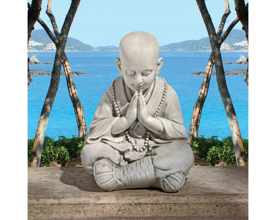 Toscano - Praying Baby Buddha Asian Garden Statue