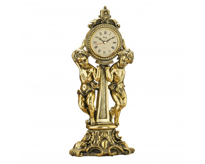 Toscano™ Amboise Twin Cherubs Mantel Clock