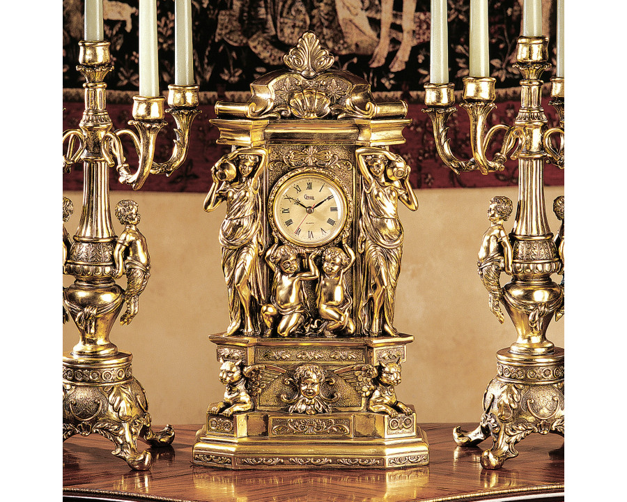 Toscano - Chateau Chambord Clock