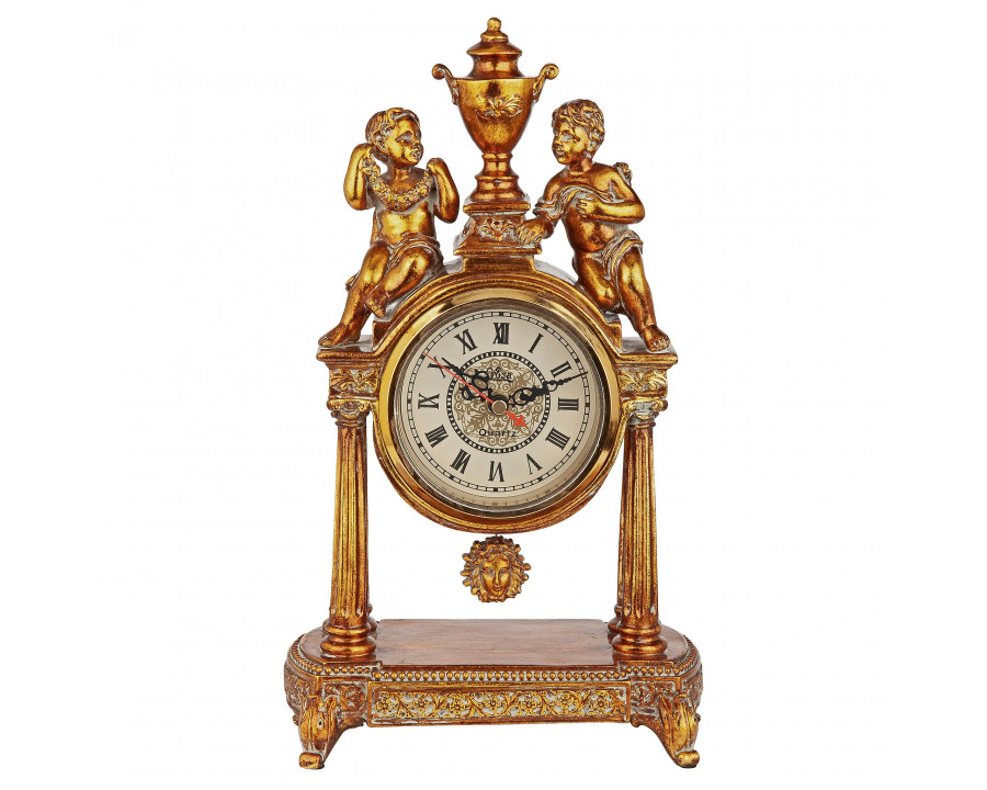 Toscano - Arch of Aion God of Time Pendulum Mantel Clock