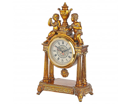 Toscano - Arch of Aion God of Time Pendulum Mantel Clock