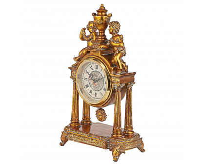 Toscano - Arch of Aion God of Time Pendulum Mantel Clock