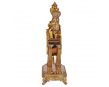 Toscano - Arch of Aion God of Time Pendulum Mantel Clock