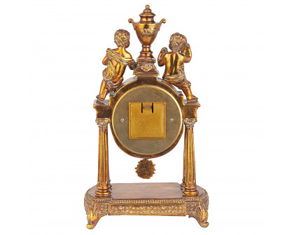 Toscano - Arch of Aion God of Time Pendulum Mantel Clock