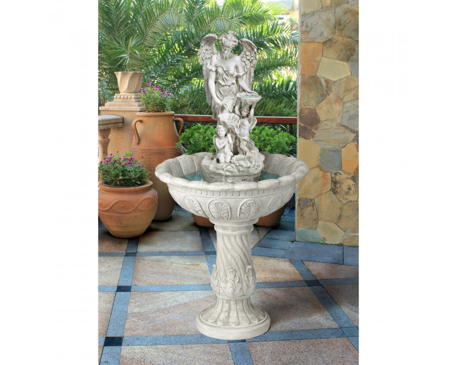 Toscano - Heavenly Moments Angel Sculptural Fountain