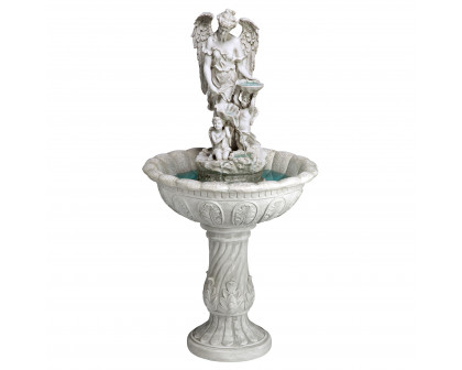 Toscano - Heavenly Moments Angel Sculptural Fountain