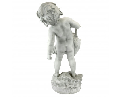 Toscano - Young Child Urn Carrier Garden Statue