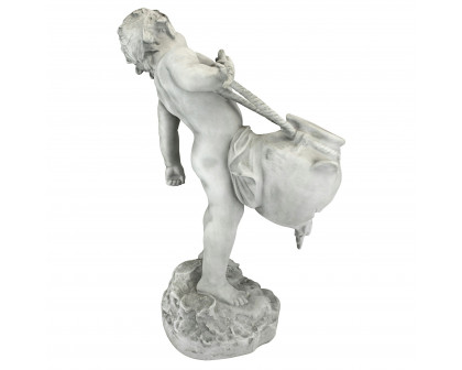 Toscano - Young Child Urn Carrier Garden Statue