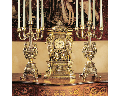 Toscano - Set of 2 Grande Chateau Candelabra