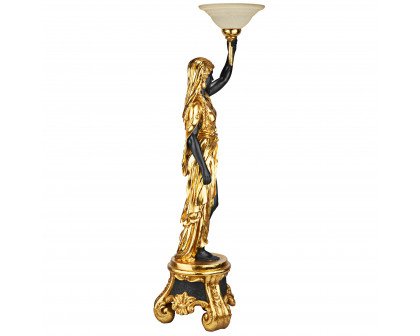 Toscano - Arabesque Maiden Sculptural Floor Lamp