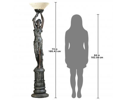 Toscano - Place de LEtoile Torchiere Floor Lamp