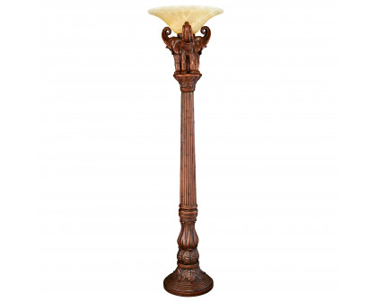 Toscano - Lord Earl Houghton Elephant Sculptural Floor Lamp