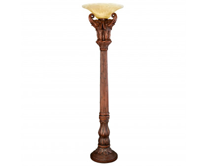 Toscano - Lord Earl Houghton Elephant Sculptural Floor Lamp