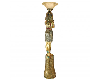 Toscano - King Tut Sculptural Floor Lamp