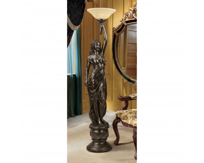 Toscano - Goddess Hestia Sculptural Floor Lamp